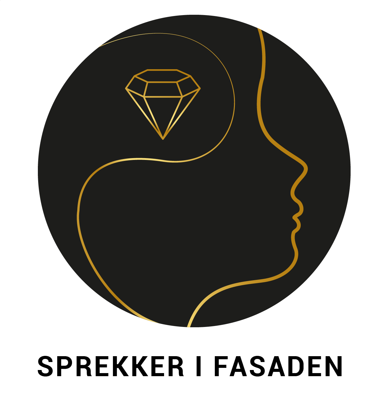 Logo Sprekker i fasaden